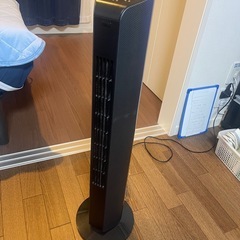 【売買確定済】タワー型扇風機（山善）の画像