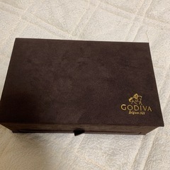 GODIVAの空き箱の画像