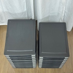 収納ケース 引き出し グレーの画像