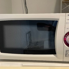 【使用感あり】シャープ製　電子レンジ※ターンテーブル付きの画像