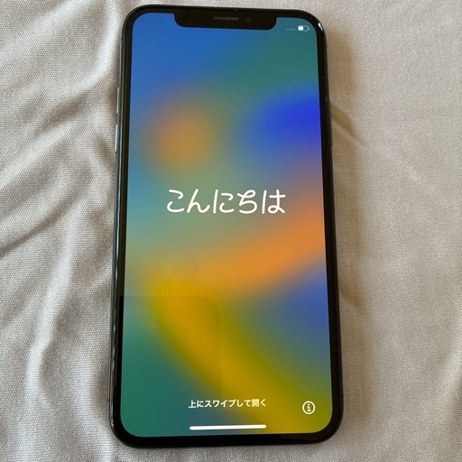 SIMフリー　美品　iPhone X 64gb
