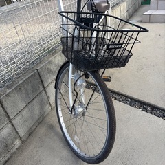話し中26型変速付き自転車の画像