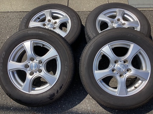 お話中　トーヨータイヤ　195/65/R15  TOYO　ホイール付き　サマータイヤ