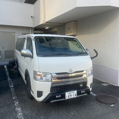 人気の3Lディーゼル車ハイエースDXの画像
