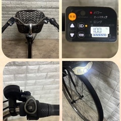🌸美品🌸室内保管🌈大容量バッテリー8Ah🌸パナソニック　ビビ　🌸電動自転車30の画像