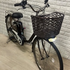 🌸美品🌸室内保管🌈大容量バッテリー8Ah🌸パナソニック　ビビ　🌸電動自転車30の画像