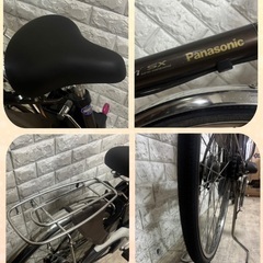 🌸美品🌸室内保管🌈大容量バッテリー8Ah🌸パナソニック　ビビ　🌸電動自転車30の画像