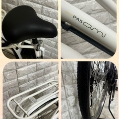 美品✨完成車配送✨送料無料✨室内保管✨ ヤマハ パス　電動自転車 ✨の画像