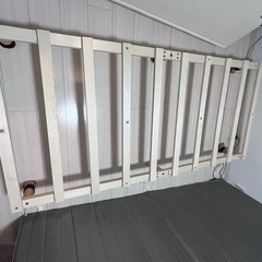 お値下げ[ニトリ]シングルベッドの画像