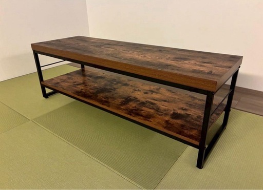 ミドルブラウン ローボード 幅120cm▼150cmもあります▼