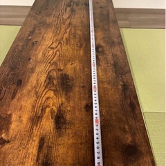 ミドルブラウン ローボード 幅120cm▼150cmもあります▼の画像