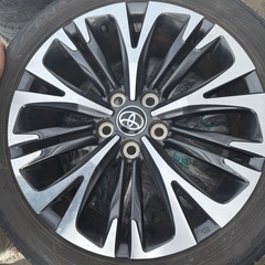 18インチアルミホイールタイヤ4本セットの画像