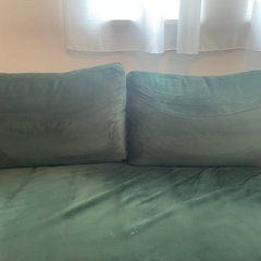 【LOWYA】ベロアソファの画像