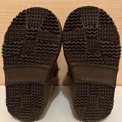 ハリスツイード　しまむらコラボ　ムートンブーツ　13センチの画像