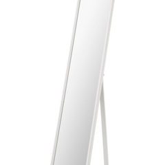 IKEA 全身ミラー（白）の画像