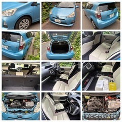 車検は来年のR8-07月。トヨタ アクア NHP10   2013.  31000km.  プッシュ スタートの画像