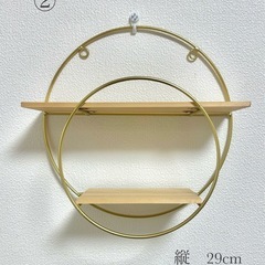 【2個セット】ウォールラック/壁掛け棚の画像