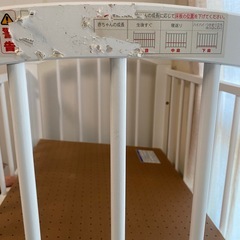 ミニ　ベビーベッドの画像