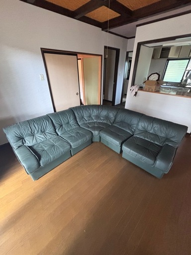 コーナーソファ商談中