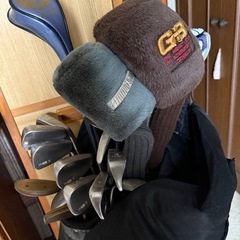 ゴルフクラブのセットの画像