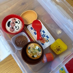 アンパンマン炊飯器、料理セット
の画像