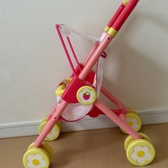 メルちゃん おせわだいすきベビーカー うさぎさんの画像