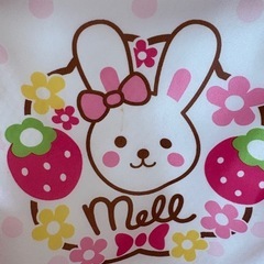 メルちゃん おせわだいすきベビーカー うさぎさんの画像