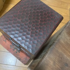 古い　小引き出し　薬箱　3点の画像