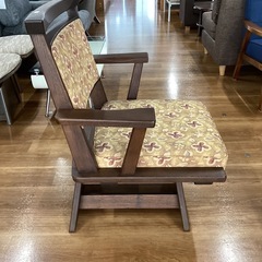 回転チェア飛騨U Z U K UR I製【町田市再生家具】251872の画像