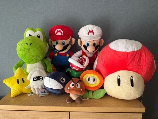 マリオ　ぬいぐるみ　セット