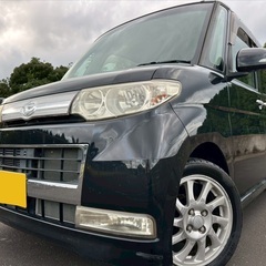 月々9千円〜分割可❗️車検2年付き！【名義変更代込み】広い車内！大人気‼️ダイハツ タントカスタム☆HDDナビ付き☆走行中DVD見れます☆純正アルミ☆事故修復歴無し☆電動スライドドア☆ドライブレコーダー☆そのまま乗って帰れます！の画像