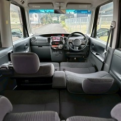 月々9千円〜分割可❗️車検2年付き！【名義変更代込み】広い車内！大人気‼️ダイハツ タントカスタム☆HDDナビ付き☆走行中DVD見れます☆純正アルミ☆事故修復歴無し☆電動スライドドア☆ドライブレコーダー☆そのまま乗って帰れます！の画像