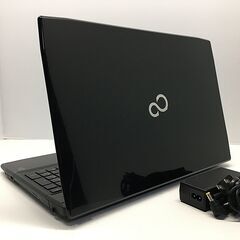 ★長期サポートOffice2024｜Win11(24H2)★富士通 AH53/R【最強 i7 +爆速新品 SSD 512GB +メモリ8GB※追加4,000円16GBへ増量】Blu-ray、Wi-Fi（管理：202509300910）の画像