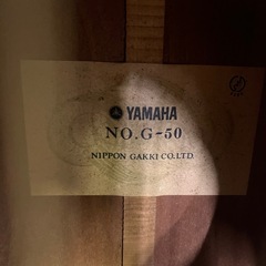 ♦︎①YAMAHA アコギ ギター アコースティックギターの画像
