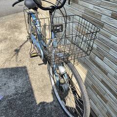 中古自転車 6段変速 26インチ LEDオートライト 軽整備済み 防犯登録対応 町田市 相模原市 MS043の画像