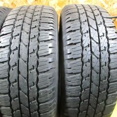A3823　265/65R17　4本SET　BS　DUELER　A/T　18年製　バリ溝　ハイラックス等にの画像