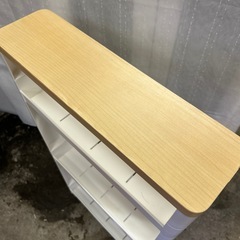 キャスター付 スリムラック 幅12.7cmの画像