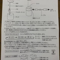 ミニ加湿器の画像