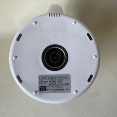 ピーナッツ・クラブ ヨシナ 卓上電気ケトル ailes ホワイト KA-00277WH 2018年製 中古品 の画像