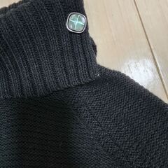 VICKY couture■ウール　オフタートルロングニット　Mサイズの画像