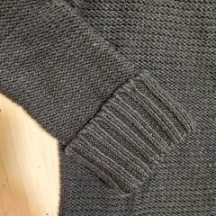 VICKY couture■ウール　オフタートルロングニット　Mサイズの画像