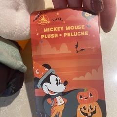 【新品】ハロウィンミッキーぬいぐるみです✨の画像