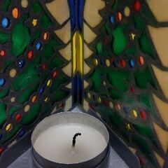 キャンドルスタンド　クリスマスの画像