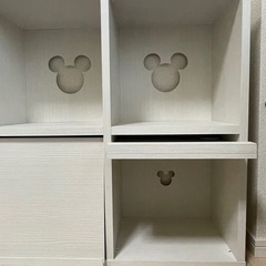 ミッキー　シェルフ　棚の画像