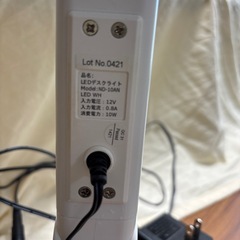 ニトリ　卓上ライト
　　の画像