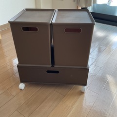 ニトリ　カラボ用インボックス3点セット　　の画像