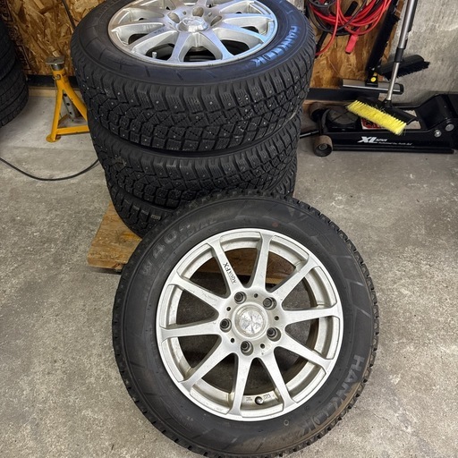 ハンコック　スパイクタイヤ　185/65/R15185/65/R15