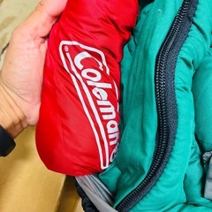 コールマン寝袋の画像