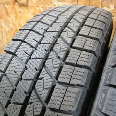 A4687　175/65R15　4本SET　スタッドレス　ダンロップ　ウィンターマックス03　20年製　溝あり　コンパクトカーに　の画像