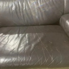 【無料お譲りします】 　2人掛け  ソファ  の画像